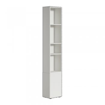 Шкаф торцевой Эйр 16.323 белый (Моби) в Асбесте - asbest.mebel-e96.ru
