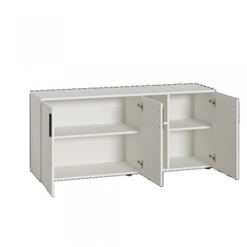 Тумба под ТВ Эйр 16.55 белый (Моби) в Асбесте - asbest.mebel-e96.ru