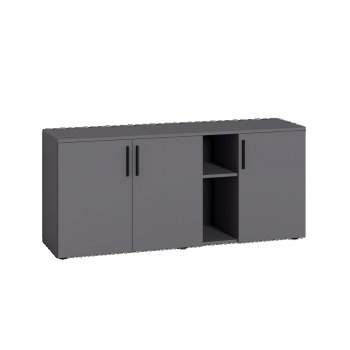 Тумба под ТВ Эйр 16.55 графит (Моби) в Асбесте - asbest.mebel-e96.ru