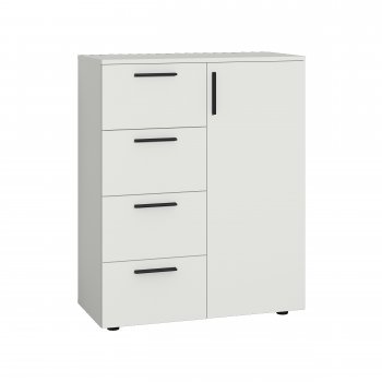 Комод Эйр 16.241 белый (Моби) в Асбесте - asbest.mebel-e96.ru