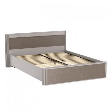 Кровать двуспальная Фантазия 34.25 - 02 кашемир (Олмеко) в Асбесте - asbest.mebel-e96.ru