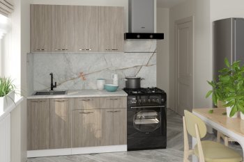 Кухонный гарнитур Фьюджи 1400 мм (Герда) в Асбесте - asbest.mebel-e96.ru