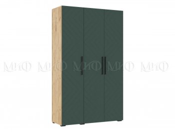 Спальный гарнитур Флэш крафт/грин, модульный (Миф) в Асбесте - asbest.mebel-e96.ru