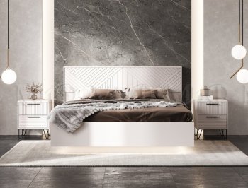 Спальный гарнитур Флэш кашемир, модульный (Миф) в Асбесте - asbest.mebel-e96.ru