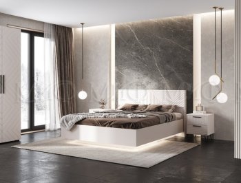 Спальный гарнитур Флэш кашемир, модульный (Миф) в Асбесте - asbest.mebel-e96.ru