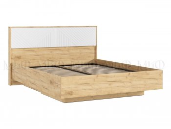 Спальный гарнитур Флэш крафт/белый, модульный (Миф) в Асбесте - asbest.mebel-e96.ru