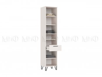Пенал открытый 450 мм Флэш (прихожая) кашемир (Миф) в Асбесте - asbest.mebel-e96.ru