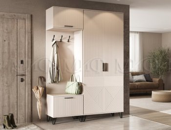 Прихожая Флэш комп.2, кашемир (Миф) в Асбесте - asbest.mebel-e96.ru