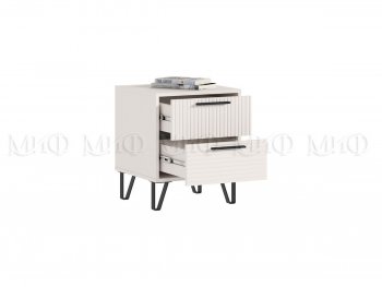Тумба прикроватная Флэш кашемир, 2 шт (Миф) в Асбесте - asbest.mebel-e96.ru