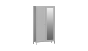 Шкаф для одежды 2-х дв. с комб. дверями Фрея (СБК) в Асбесте - asbest.mebel-e96.ru