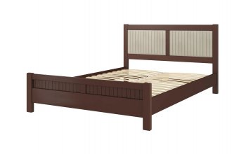 Кровать из массива Фрида Орех (БМ) в Асбесте - asbest.mebel-e96.ru