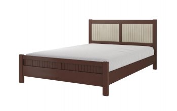 Кровать из массива Фрида Орех (БМ) в Асбесте - asbest.mebel-e96.ru