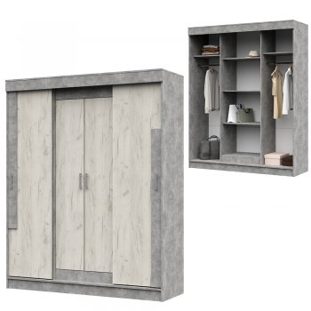 Шкаф-купе 1600 мм Гамма (Стенд) в Асбесте - asbest.mebel-e96.ru
