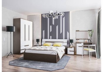 Спальный гарнитур Гаванна модульный (Текс) в Асбесте - asbest.mebel-e96.ru