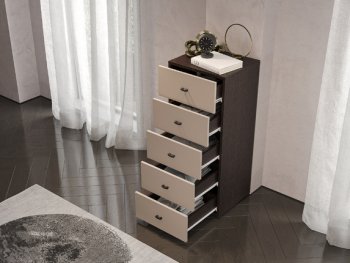 Комод 5 ящиков Гиза (МИ) в Асбесте - asbest.mebel-e96.ru