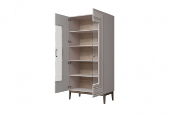 Витрина Гориция ШР-2 Лен (БМ) в Асбесте - asbest.mebel-e96.ru