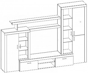 Гостиная Орландо в Асбесте - asbest.mebel-e96.ru