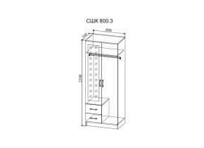 Стенка Софи (модульная) (ДСВ) в Асбесте - asbest.mebel-e96.ru