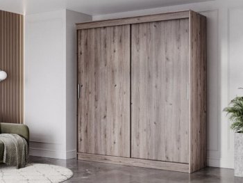 Шкаф-купе 2000 мм Гранд-1 ЛДСП, дуб горный (Эра) в Асбесте - asbest.mebel-e96.ru