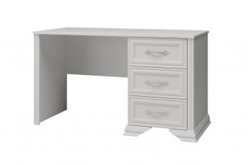 Стол письменный Грация белый (БМ) в Асбесте - asbest.mebel-e96.ru