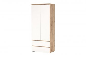 Шкаф 900 мм Гретта 2С2Я 2дв, 2ящ крафт (Памир) в Асбесте - asbest.mebel-e96.ru