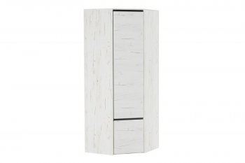 Шкаф 2С угловой Гретта крафт белый (Памир) в Асбесте - asbest.mebel-e96.ru