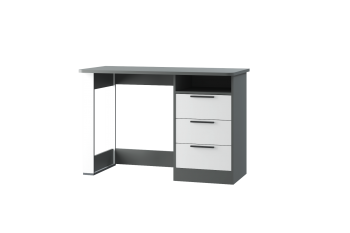 Стол письменный с ящиками Грей (МЛК) в Асбесте - asbest.mebel-e96.ru