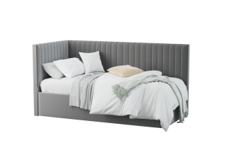 Кровать-софа мягкая Грей (МЛК) в Асбесте - asbest.mebel-e96.ru