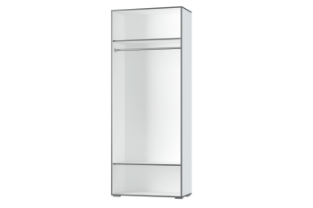Шкаф 2 дв. Грей (УНИ) (МЛК) в Асбесте - asbest.mebel-e96.ru