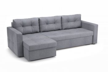 Диван угловой Грейс (рогожка SHE980 (серый)) (Софт) в Асбесте - asbest.mebel-e96.ru
