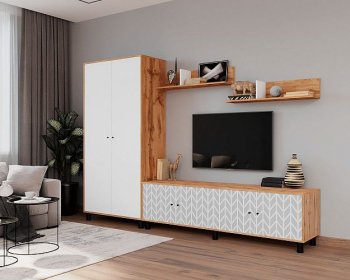 Стенка HYGGE комп.2 зигзаги (Мама) в Асбесте - asbest.mebel-e96.ru