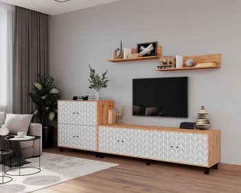 Стенка HYGGE комп.3 зигзаги (Мама) в Асбесте - asbest.mebel-e96.ru