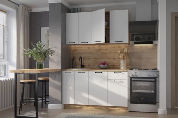 КУхонный гарнитур Хелмер 1400 мм (Сурская) в Асбесте - asbest.mebel-e96.ru