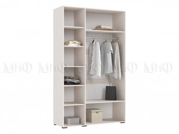 Шкаф 1350 мм Ирис с антресолью, кашемир (Миф) в Асбесте - asbest.mebel-e96.ru