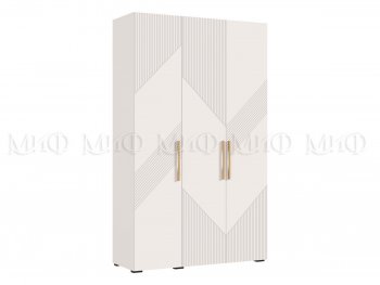 Шкаф 1350 мм Ирис с антресолью, кашемир (Миф) в Асбесте - asbest.mebel-e96.ru