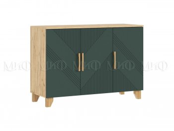 Спальный гарнитур Ирис крафт/грин, модульный (Миф) в Асбесте - asbest.mebel-e96.ru