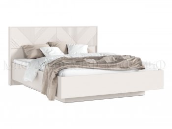 Кровать парящая Ирис кашемир с подсветкой (Миф) в Асбесте - asbest.mebel-e96.ru