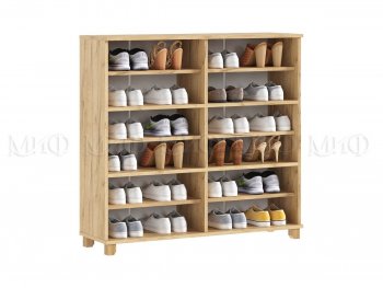 Обувница Ирис крафт/грин (Миф) в Асбесте - asbest.mebel-e96.ru