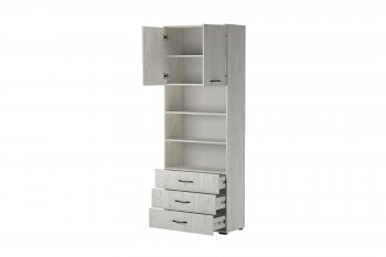 Шкаф 2дв, 3ящ Италия ШК3Я-800 (Памир) в Асбесте - asbest.mebel-e96.ru