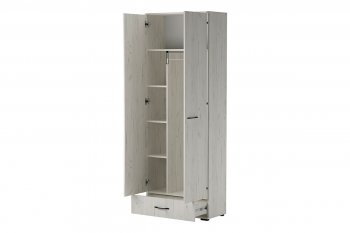 Шкаф 2дв, 1ящ Италия ШК1Я-800 (Памир) в Асбесте - asbest.mebel-e96.ru