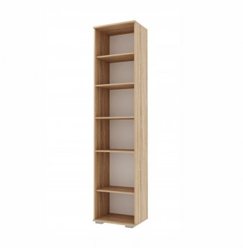 Пенал 1дв. Италия П-500 сонома/белый (Памир) в Асбесте - asbest.mebel-e96.ru