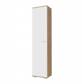 Пенал 1дв. Италия П-500 сонома/белый (Памир) в Асбесте - asbest.mebel-e96.ru