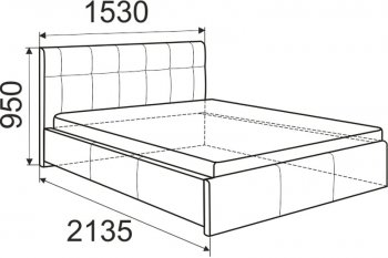 Кровать Изабелла с латами Newtone light beige (ИжМ) в Асбесте - asbest.mebel-e96.ru