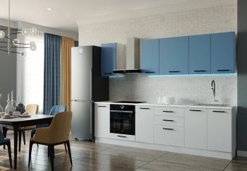 Кухонный гарнитур Капри ЛДСП/МДФ 2800 мм Sanvut в Асбесте - asbest.mebel-e96.ru