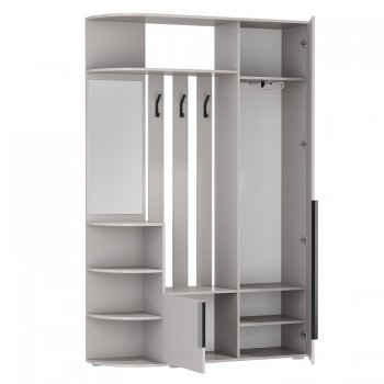 Прихожая Кармен-7 new кашемир (Олмеко) в Асбесте - asbest.mebel-e96.ru