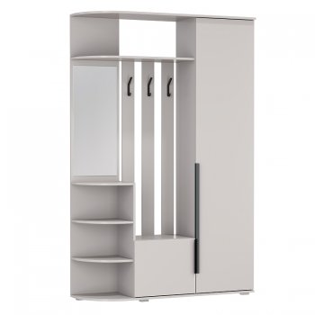 Прихожая Кармен-7 new кашемир (Олмеко) в Асбесте - asbest.mebel-e96.ru