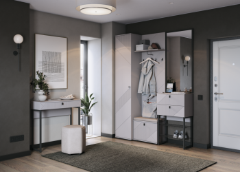 Прихожая Кашемир модульная (МЛК) в Асбесте - asbest.mebel-e96.ru