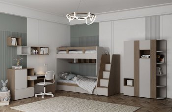 Набор детской мебели Каспер, модульный (СБК) в Асбесте - asbest.mebel-e96.ru