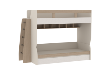 Набор детской мебели Каспер, модульный (СБК) в Асбесте - asbest.mebel-e96.ru