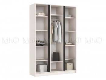 Шкаф 1500 мм 3-х створчатый Келвин кашемир (Миф) в Асбесте - asbest.mebel-e96.ru